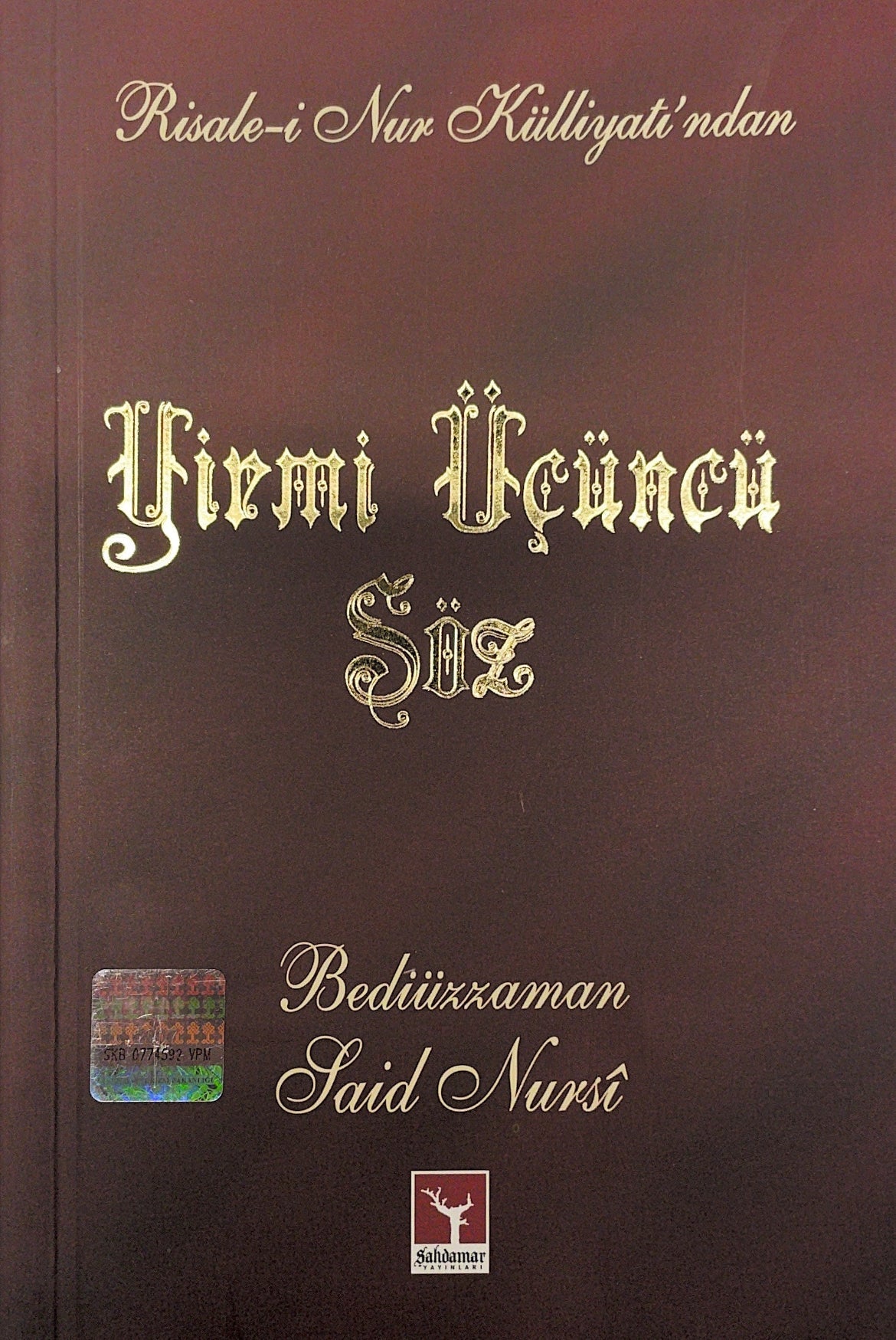 Yirmiüçüncü Soz (Cep Boy)