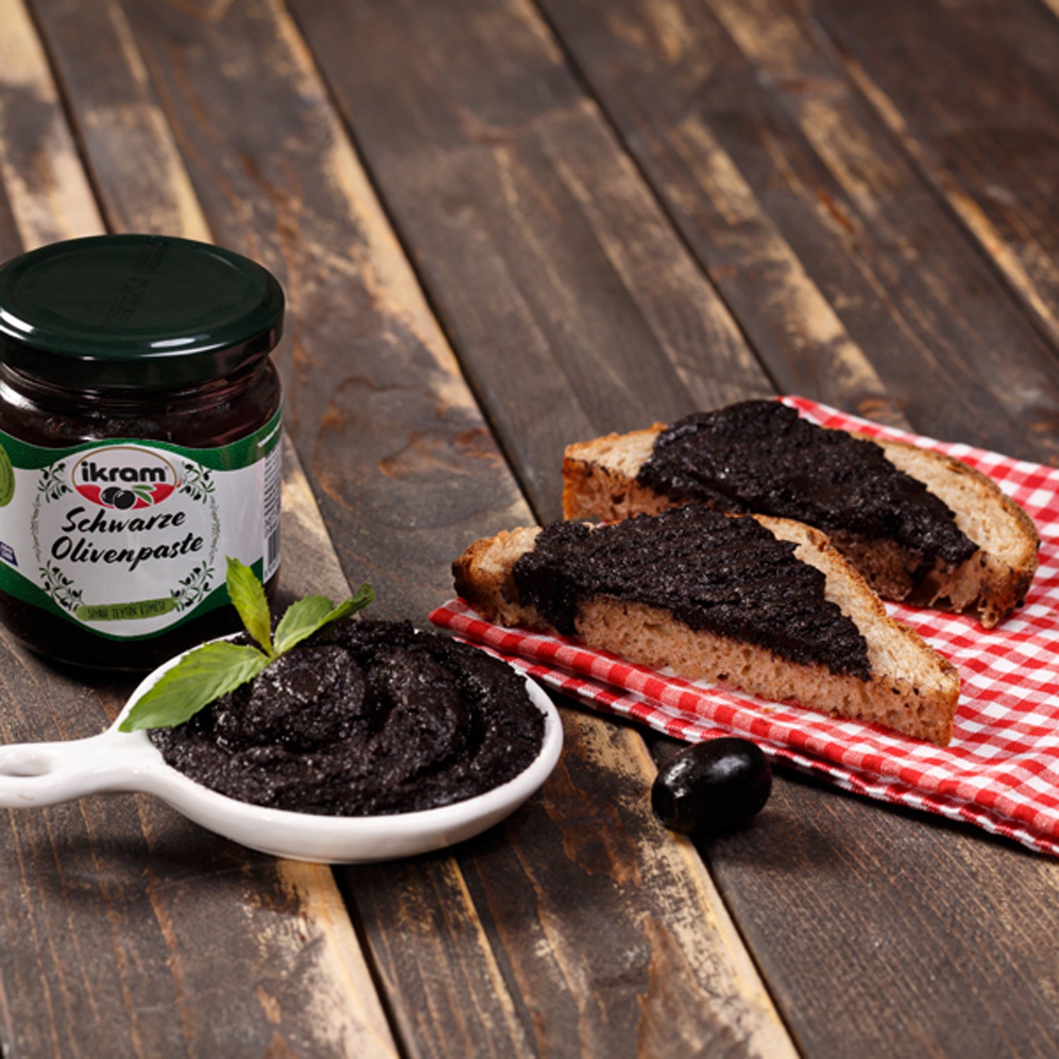 Ikram Black Olive Paste 200 G