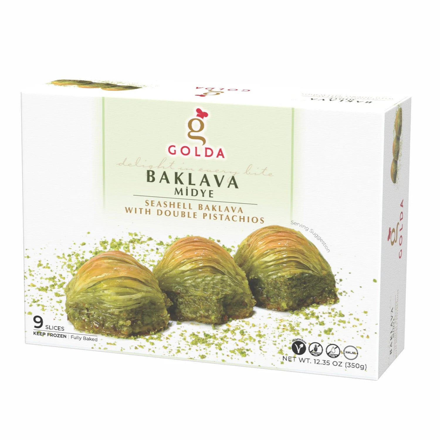 Golda Baklava Midye 350G
