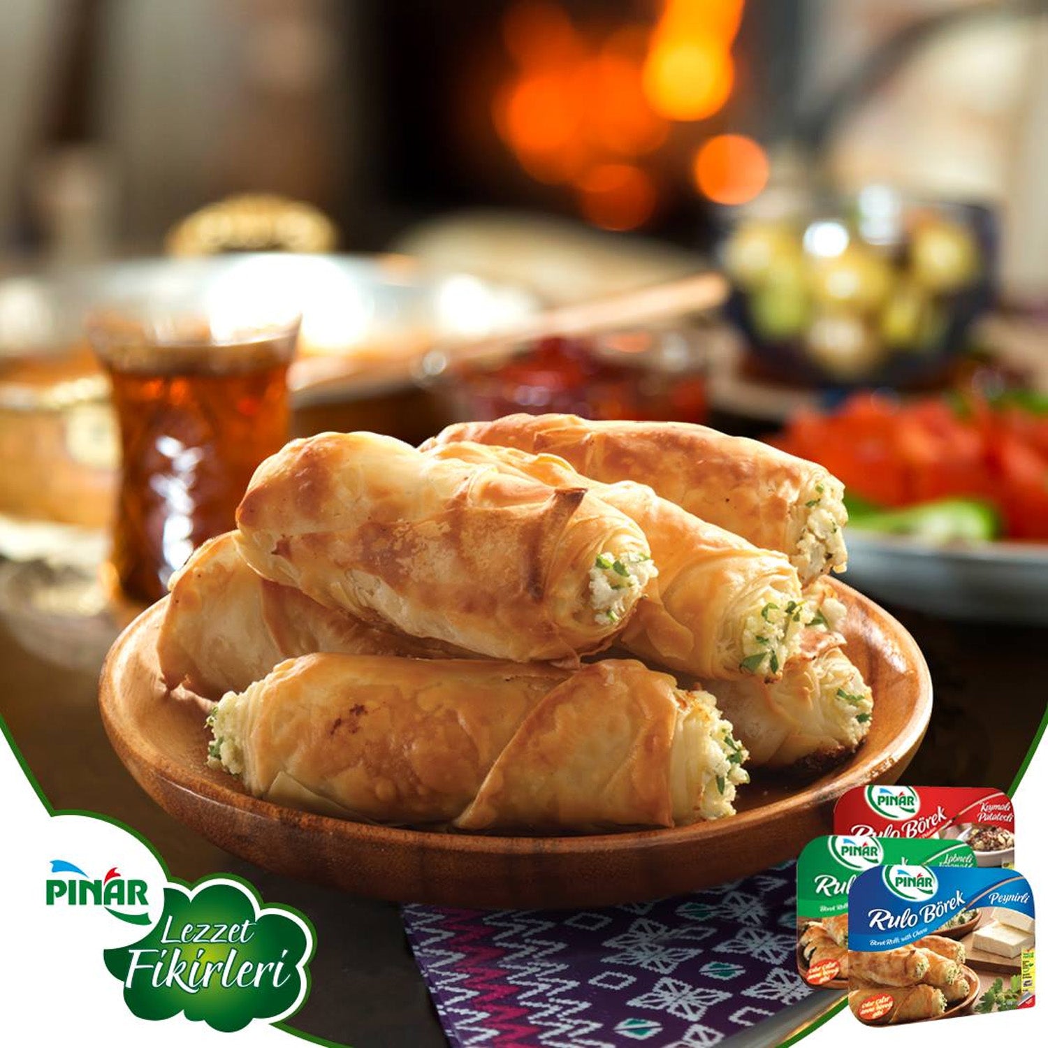 Pinar Borek Roll Cheese 500G