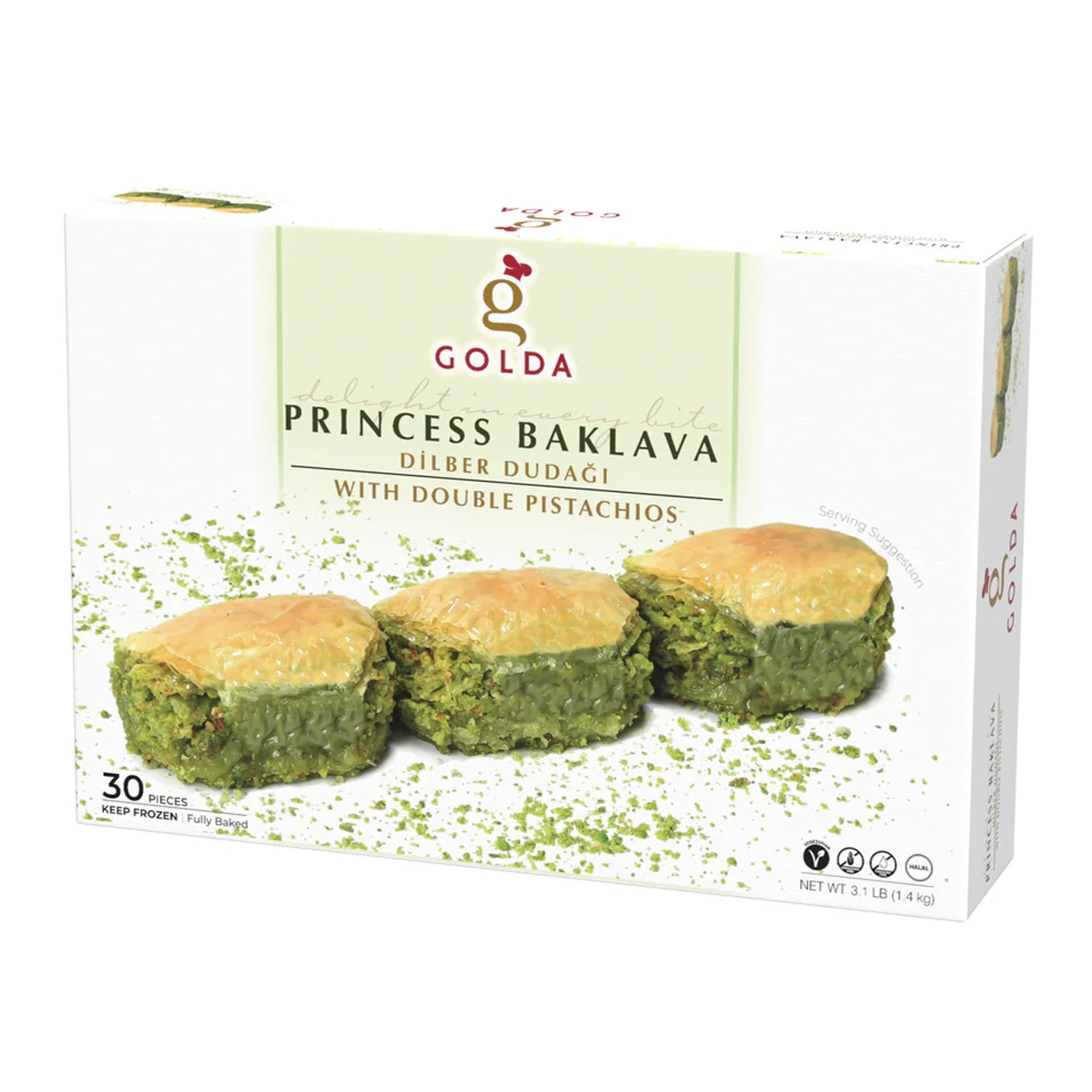Golda Baklava Dilber 3.1Lb