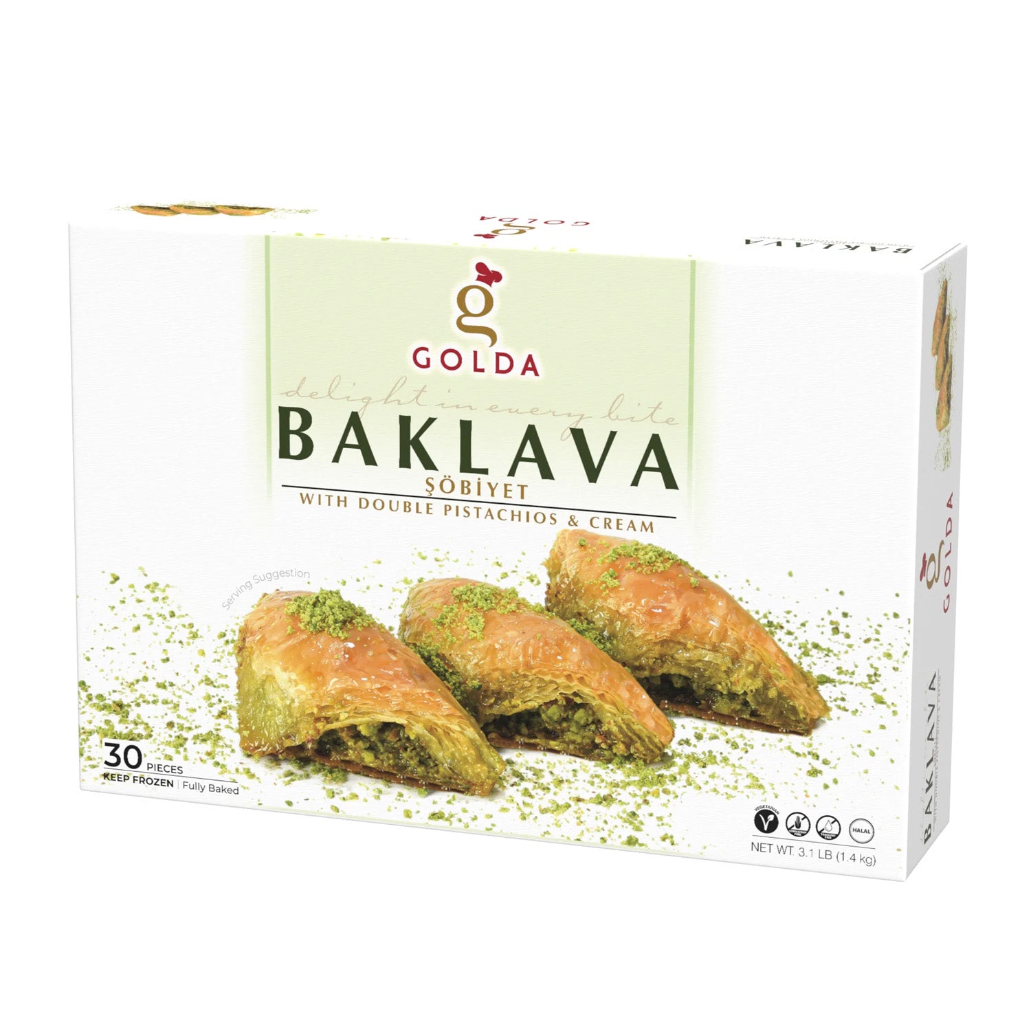 Golda Baklava Sobiyet 3.1Lb