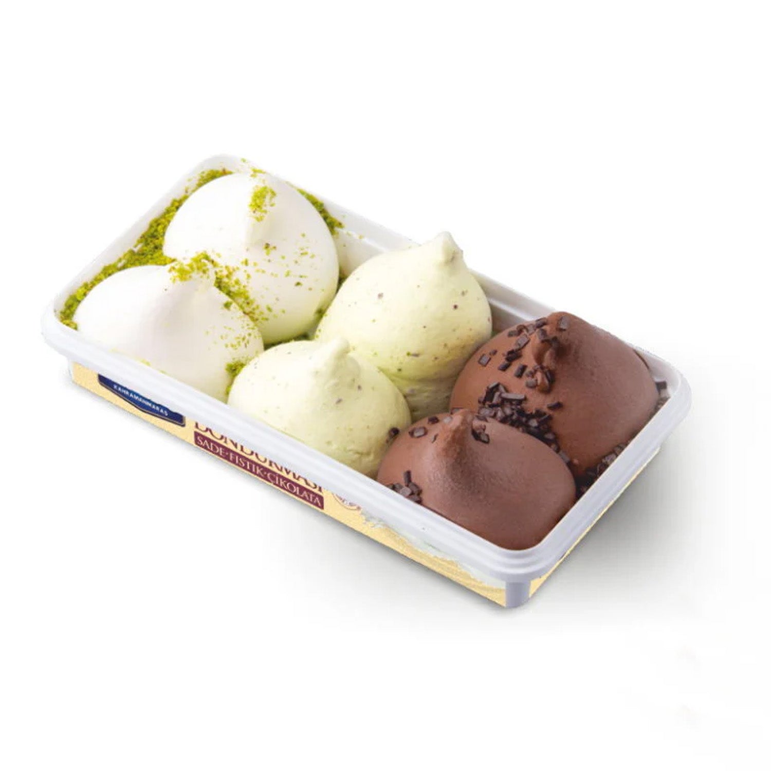 Alpedo Pistachio&Plain&Chocolate 400G