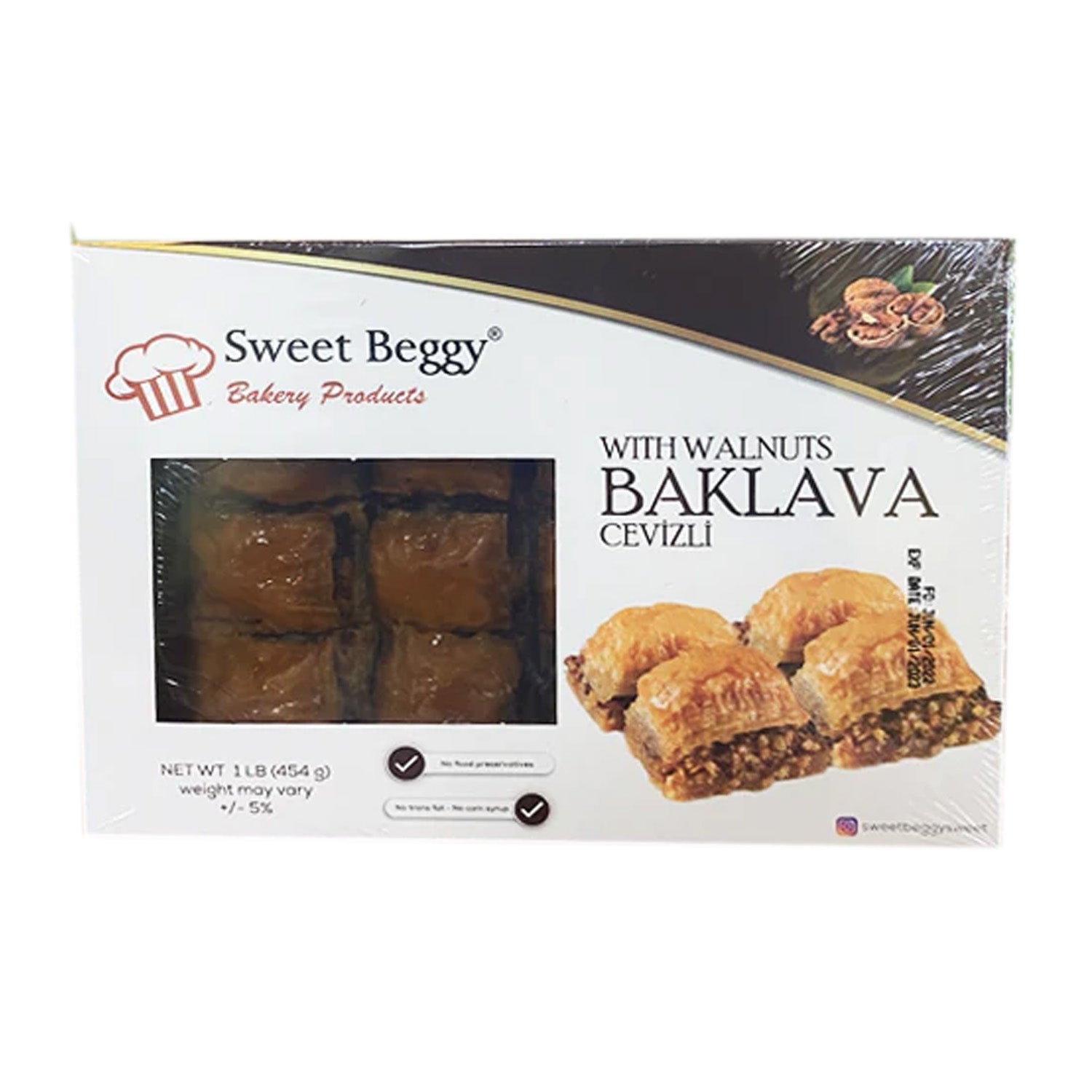 Sweetbeggy Baklava Cevizli 350G
