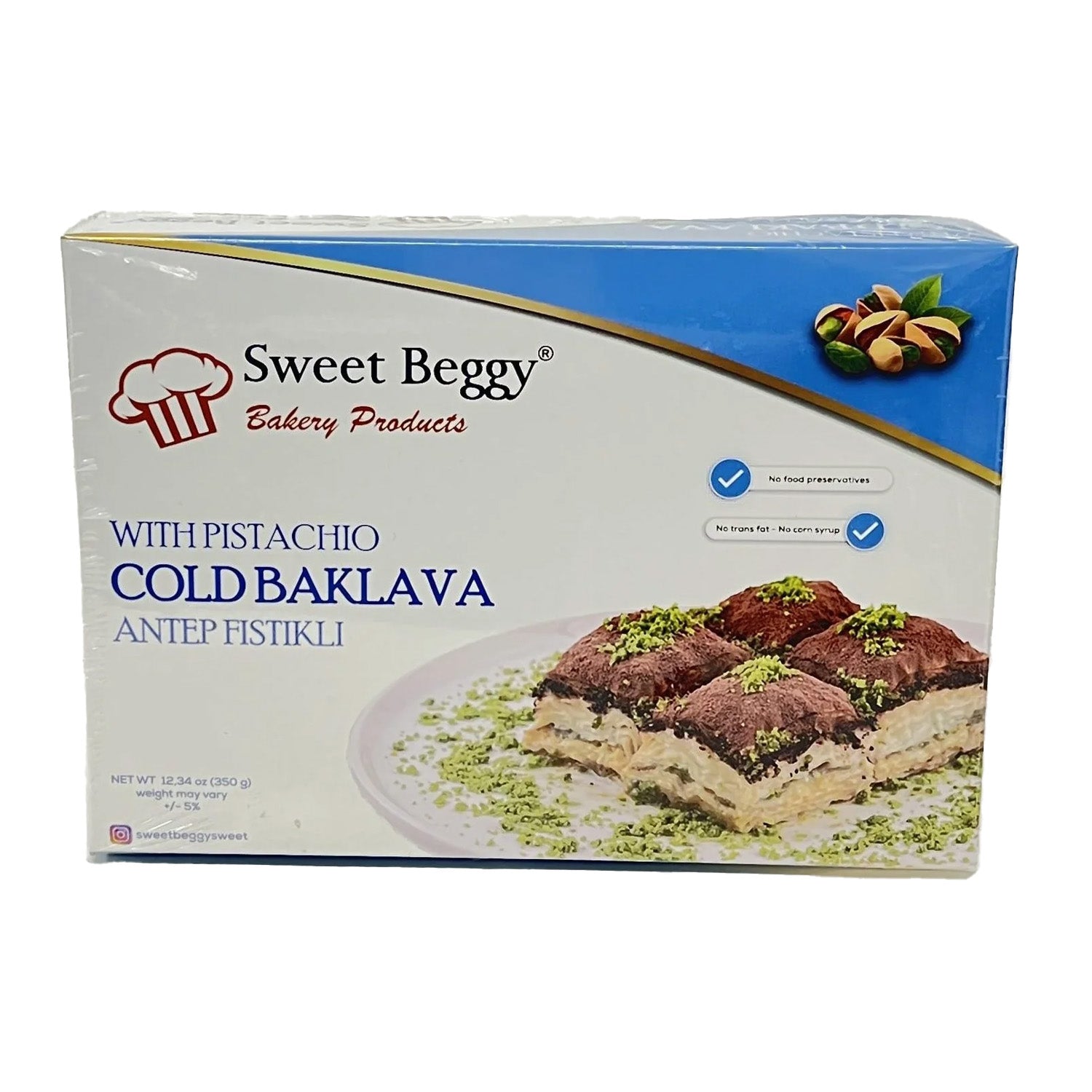 Sweetbeggy Baklava Soğuk 350G