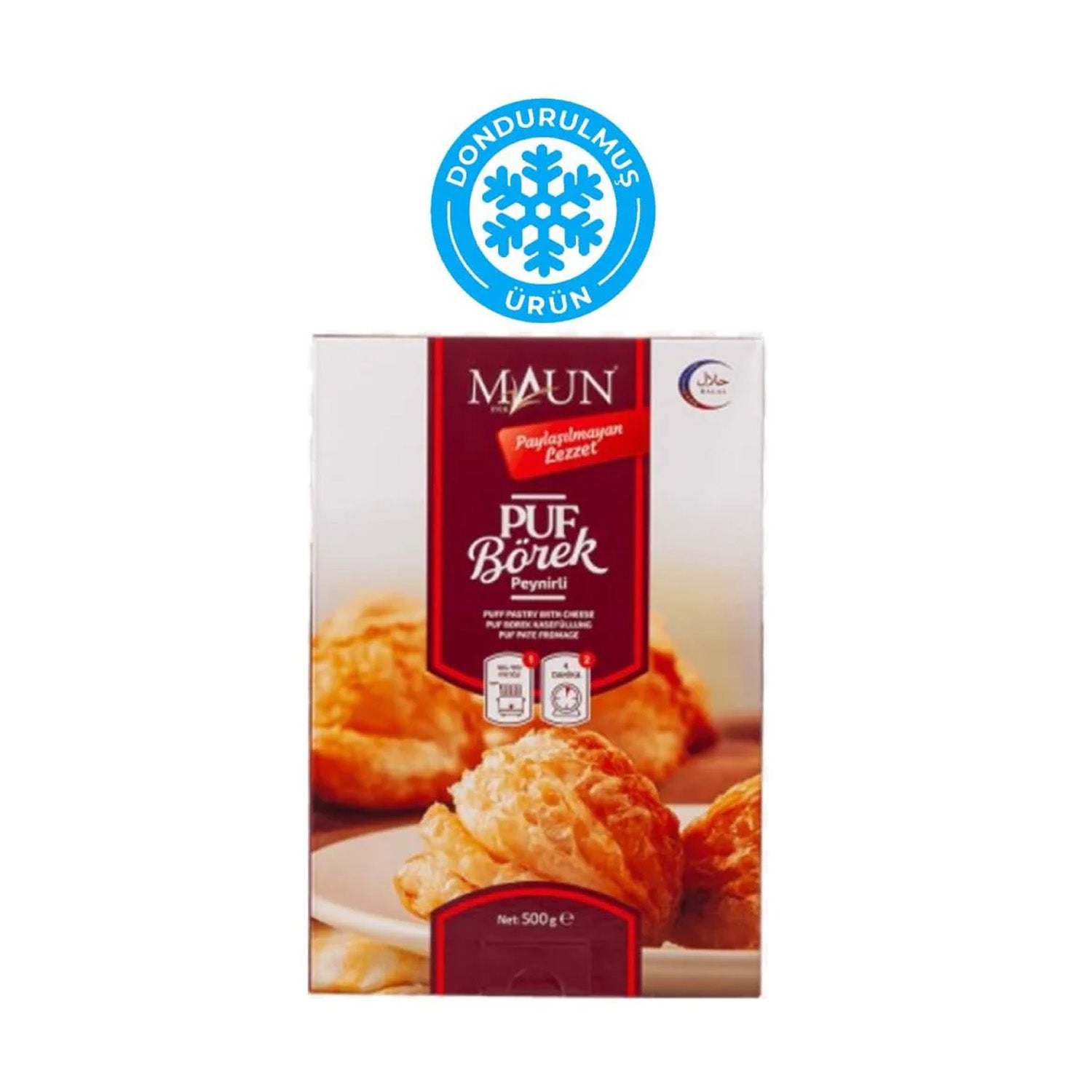 Maun Puff Pastry Cheese 500G
