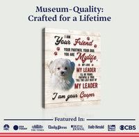 Pet Memorial Sign I Am Your Friend