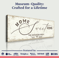 Home Sweet Home Sign V