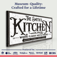 Kitchen Sign IX