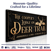 Hunting Lodge Sign