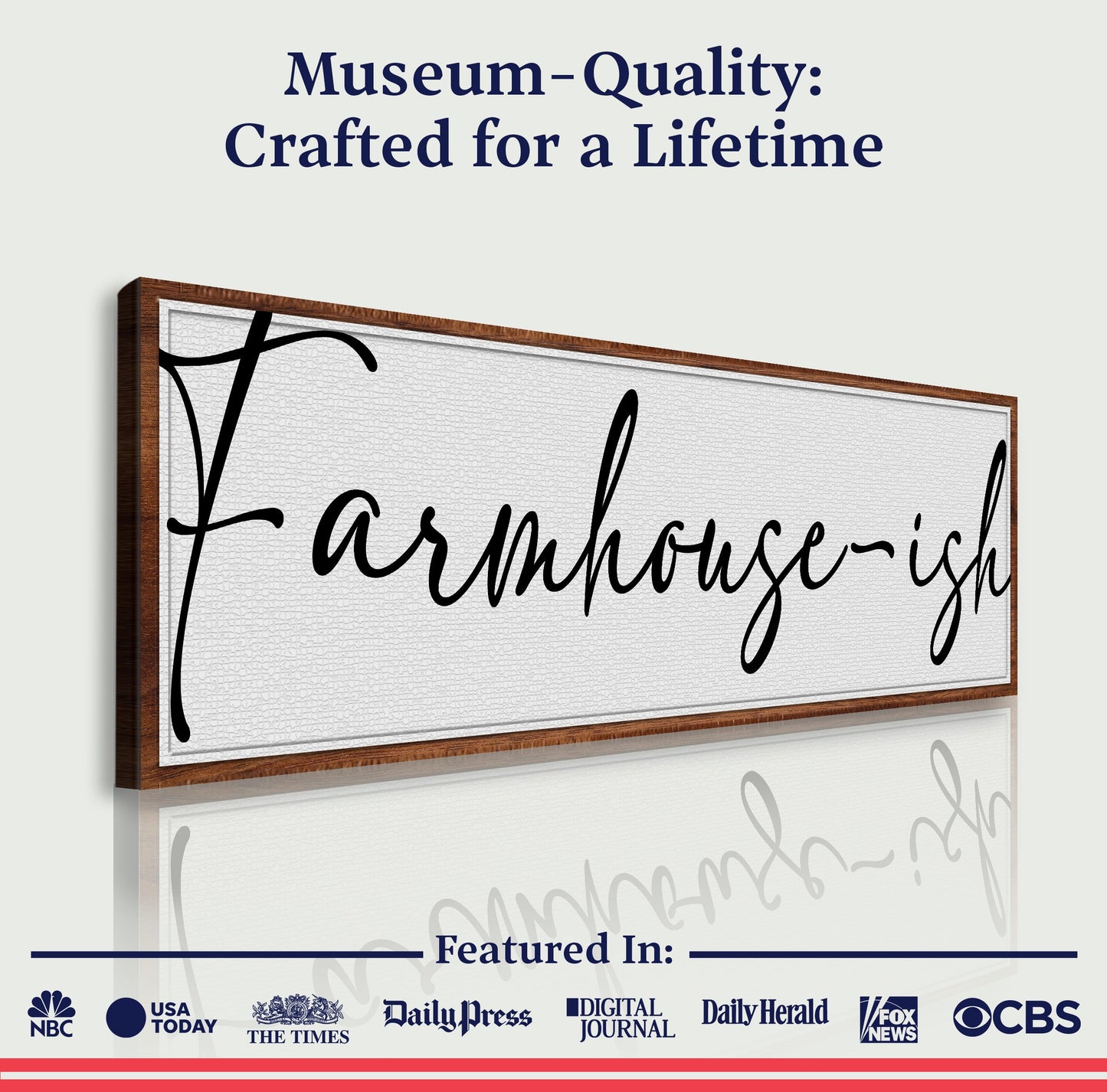 Farmhouse-ish Sign II