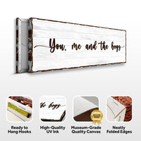 You, Me, And The Boys Family Sign