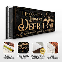 Hunting Lodge Sign