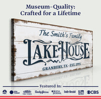 Lake House Sign VII
