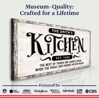 Kitchen Sign VII