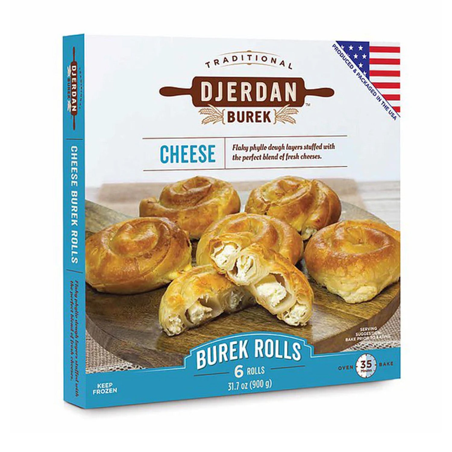 Djerdan Burek Roll Cheese 850G
