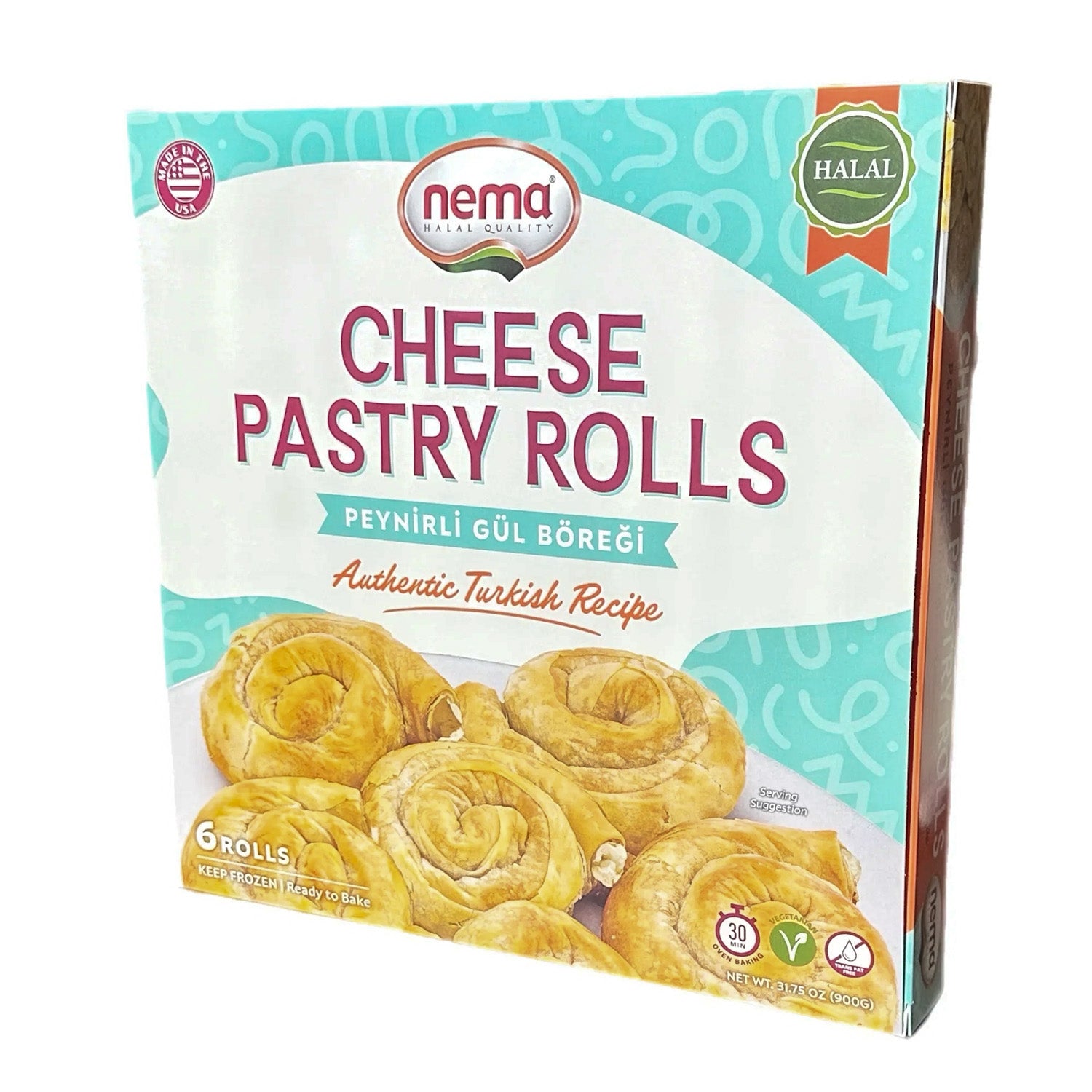 Nema Cheese Pastry Rolls 900G