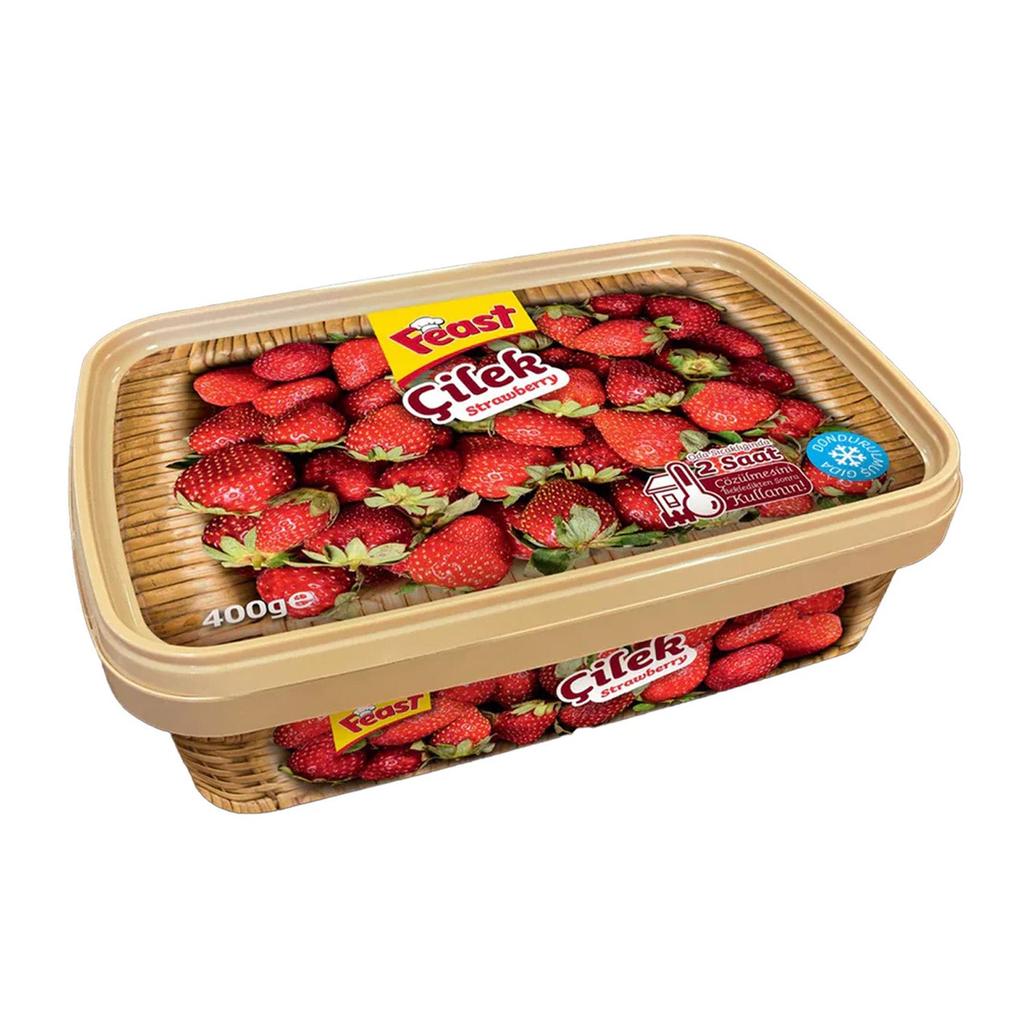 Feast Frozen Strawberry, Donuk Cilek, 400gr