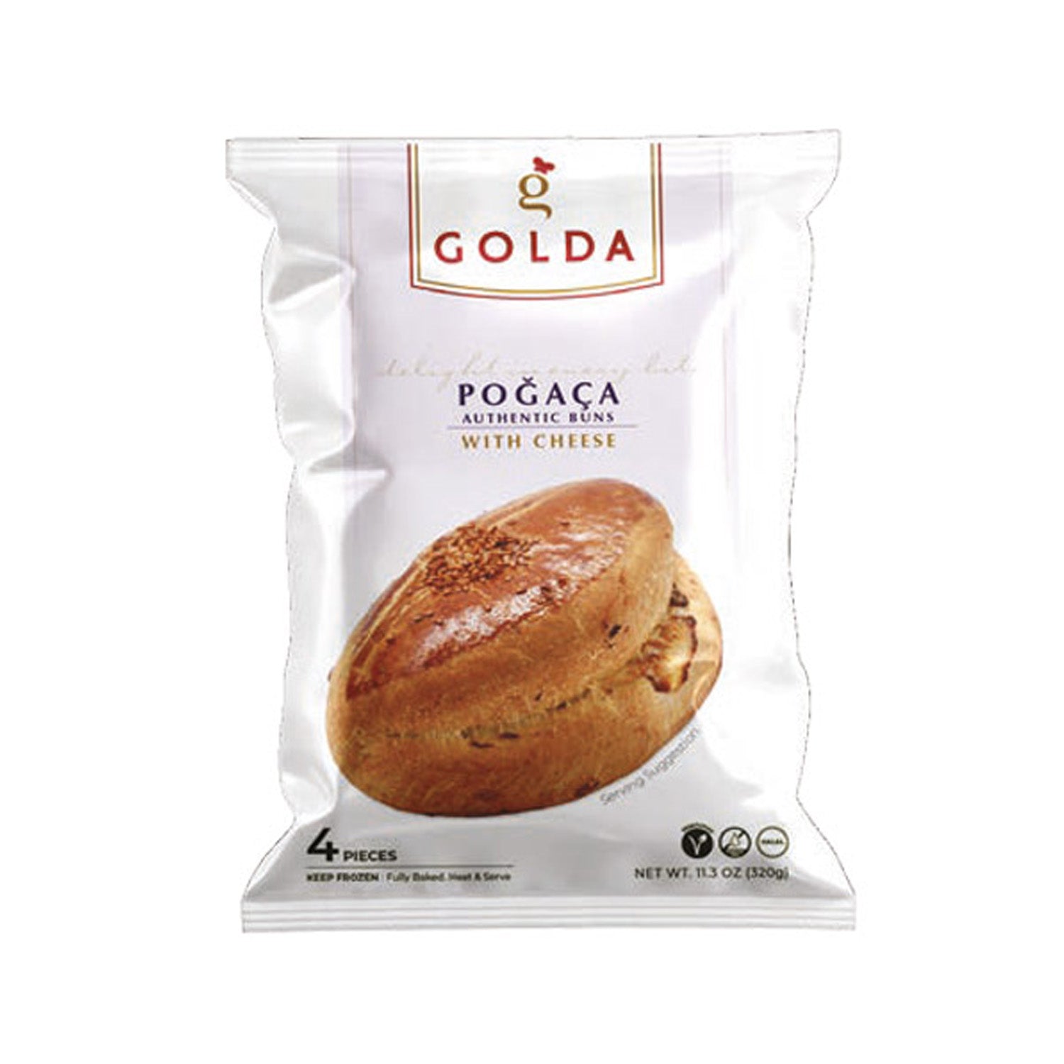 Golda Pogaca Cheese 4Pk/320G