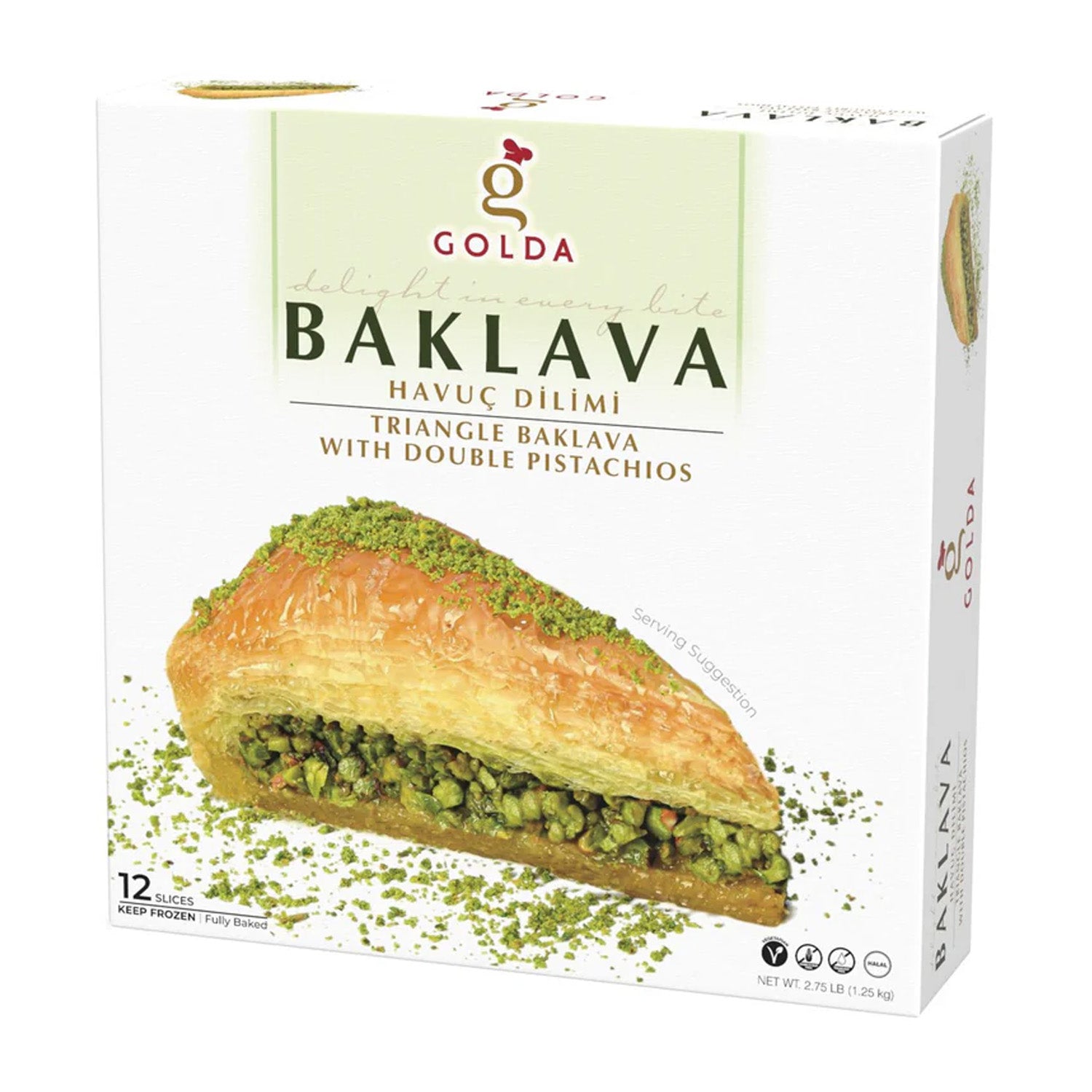 Golda Baklava Triangle 2.75Lb