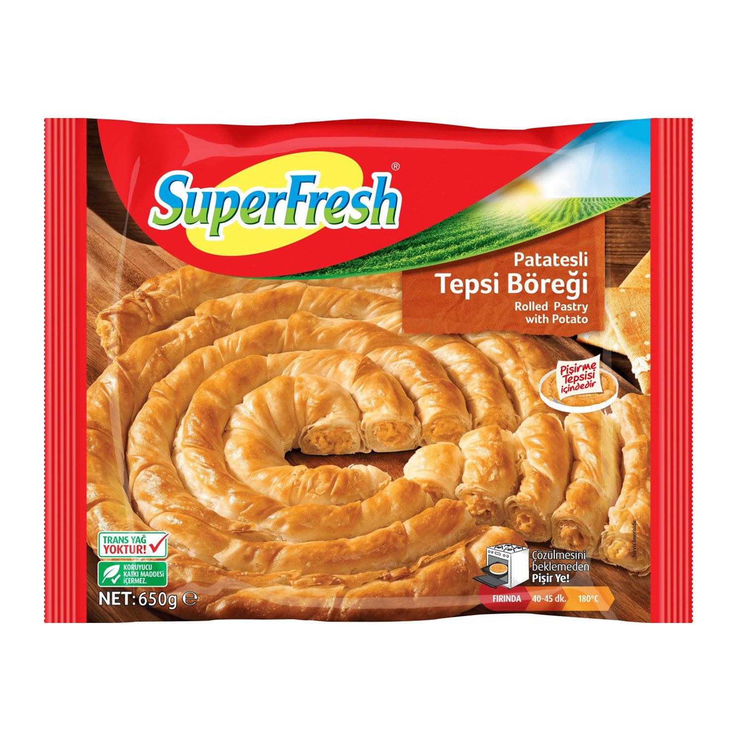Superfresh Potato Pie 800G