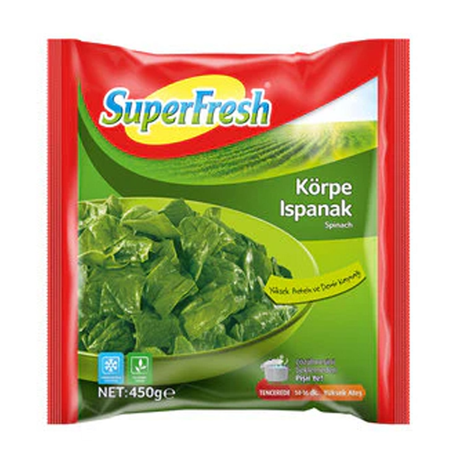 Süper Taze Ispanak 450G