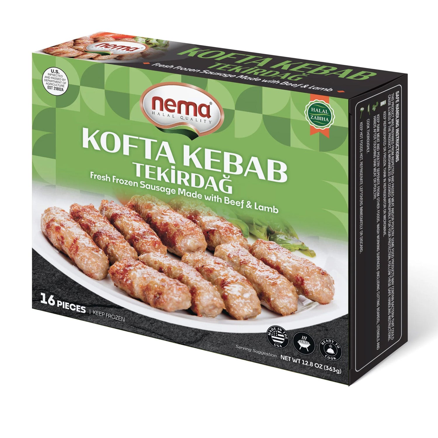Nema Tekirdag Kofta 12.8Oz/16Pc