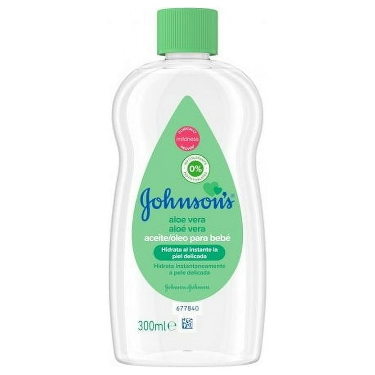 Johnson`S Baby Oil Aloe 300Ml
