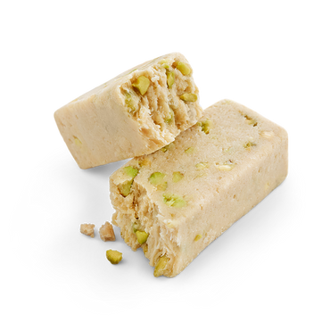 Delicious Halva With Pistachio - 1# Pack of 12 by ALBASHA