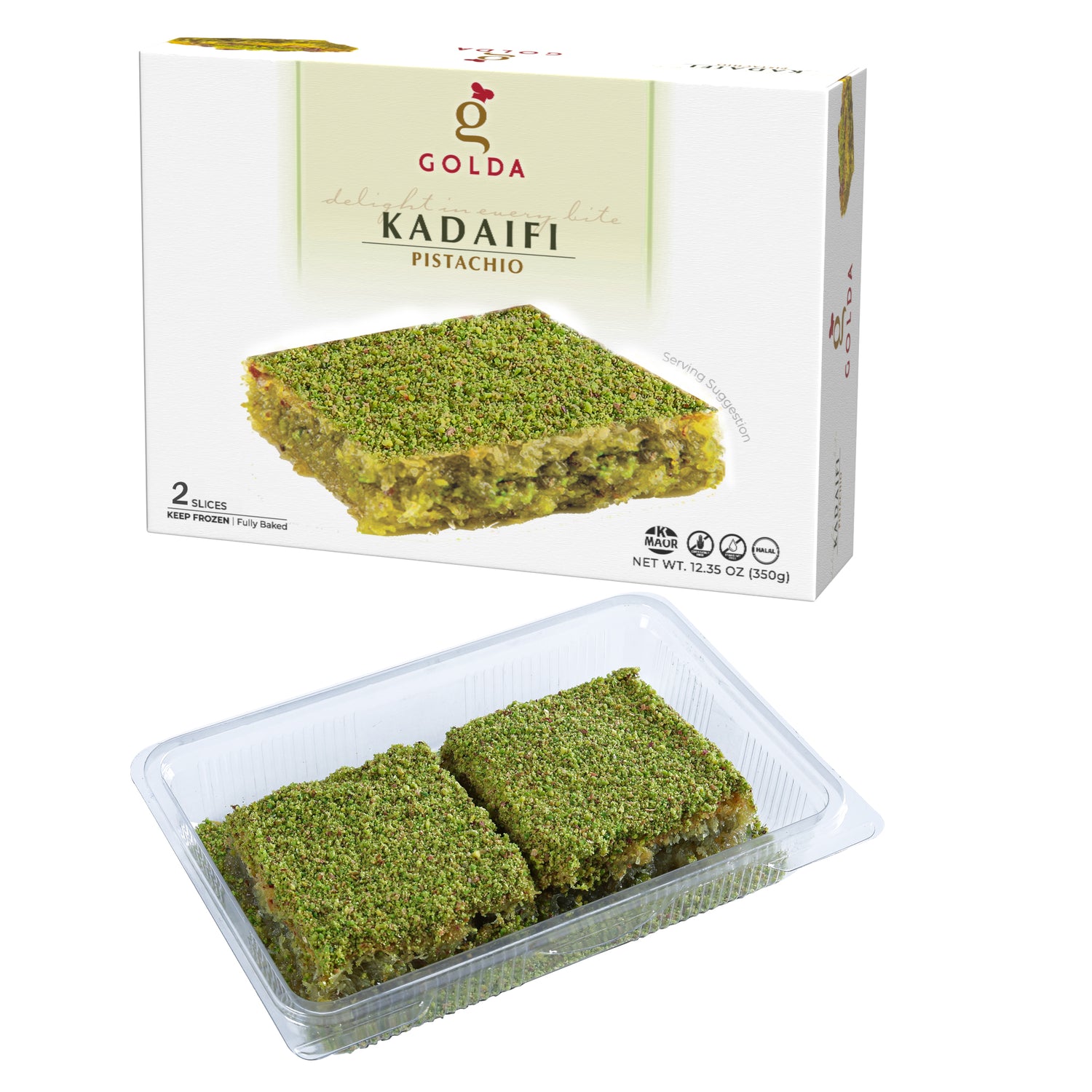 Golda Kadaifi Pistachios 350Gr
