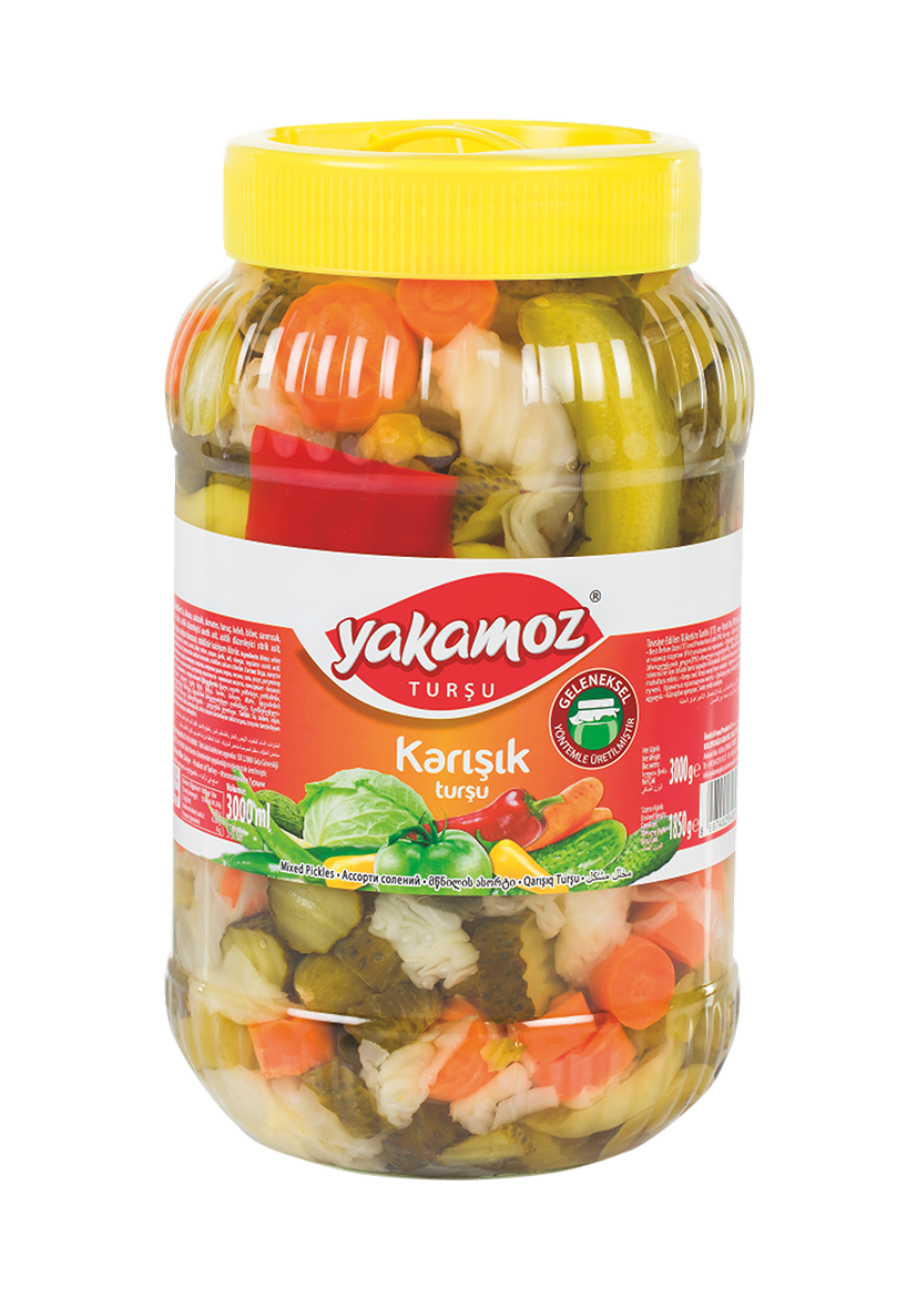 Yakamoz Karışık Turşu 3000G