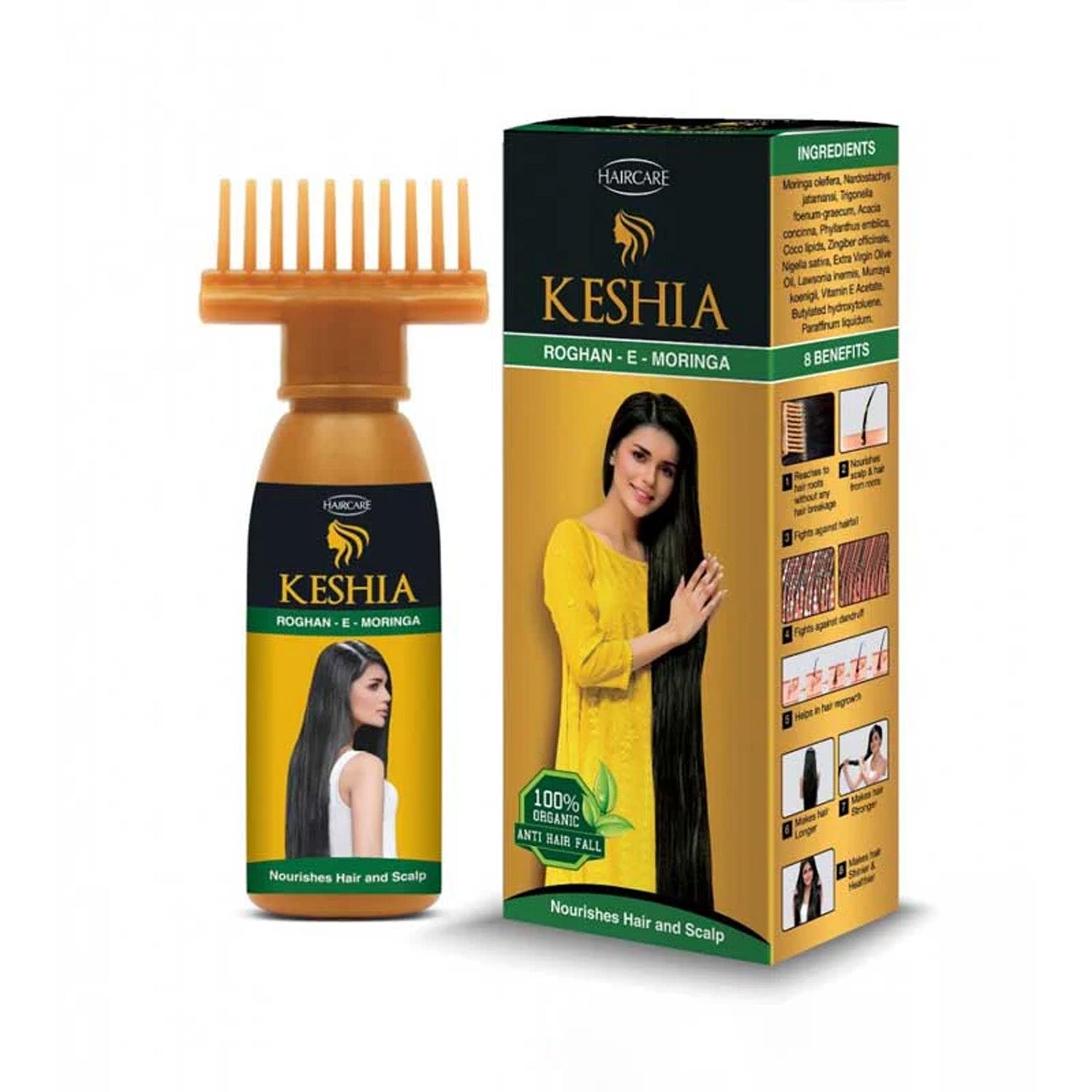 Keshia Saç Bakım Yağı 100Ml