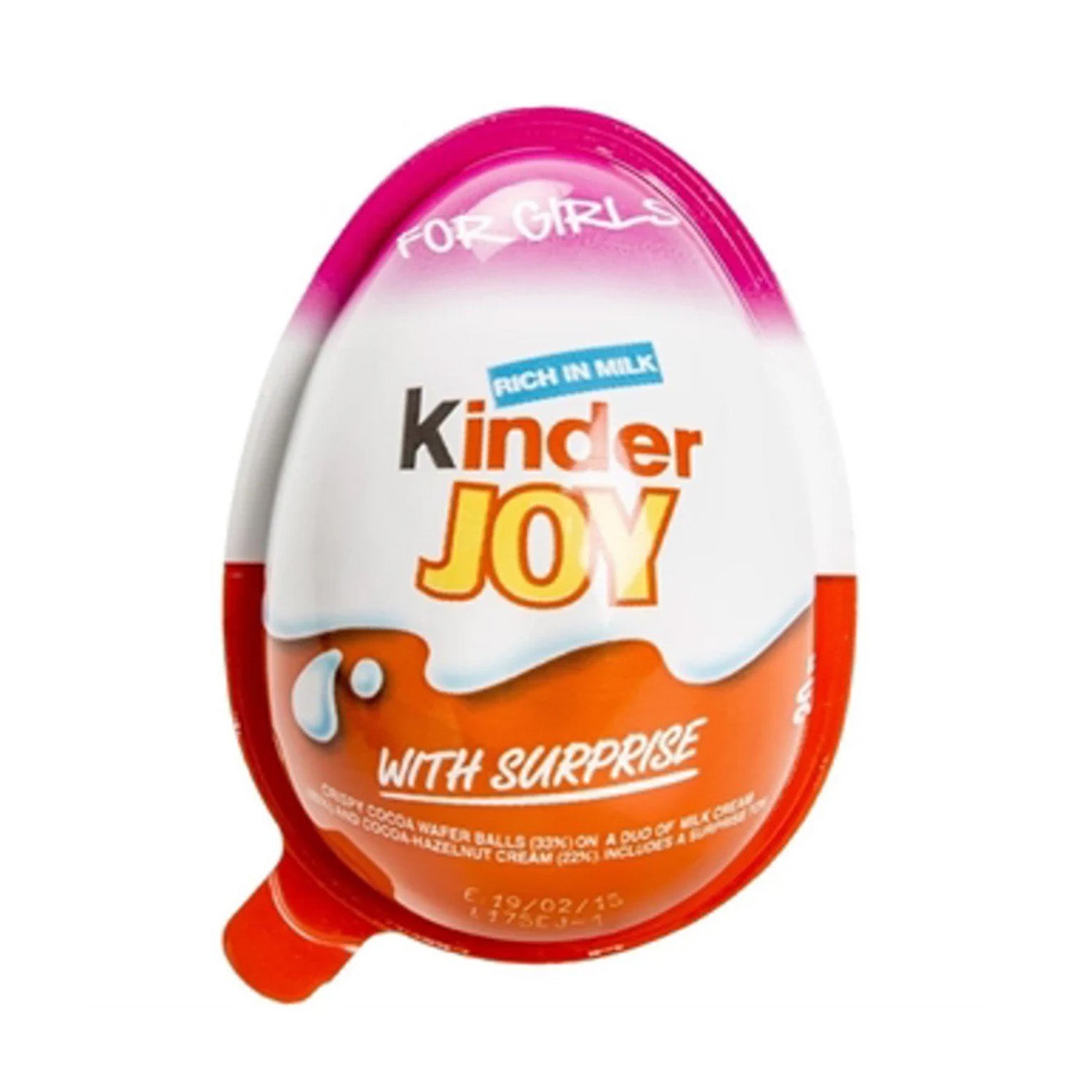 Kinder Joy Eggs Girls 20G