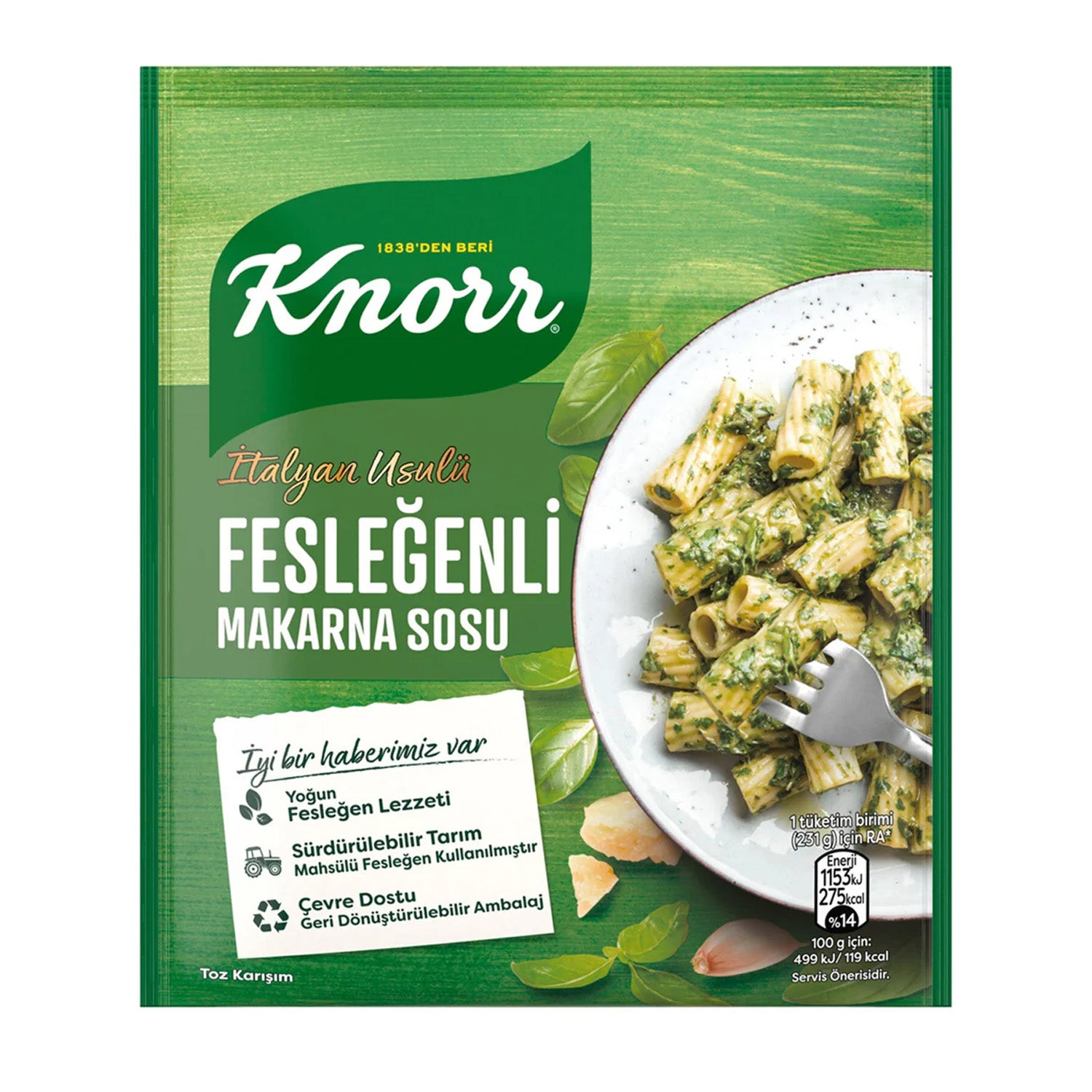 Knorr Pasta Sauce Basil 50G
