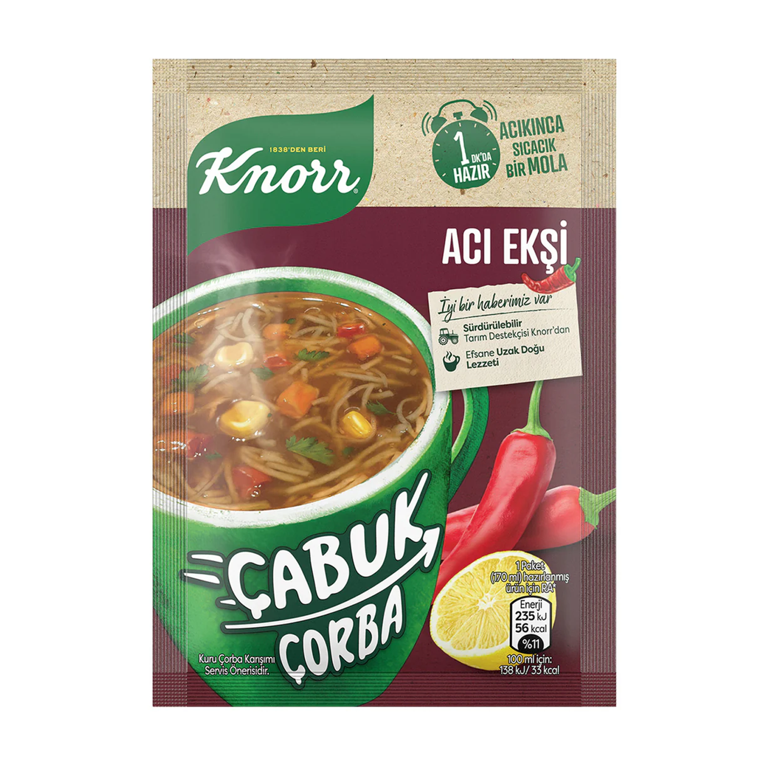 Knorr Soup Aci Eksi