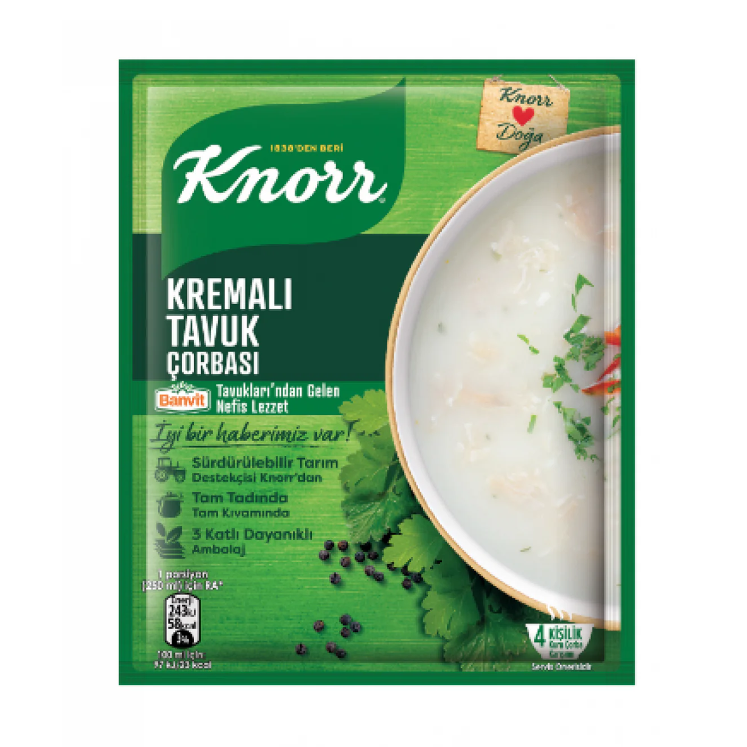 Knorr Soup Creamy Chicken 65G