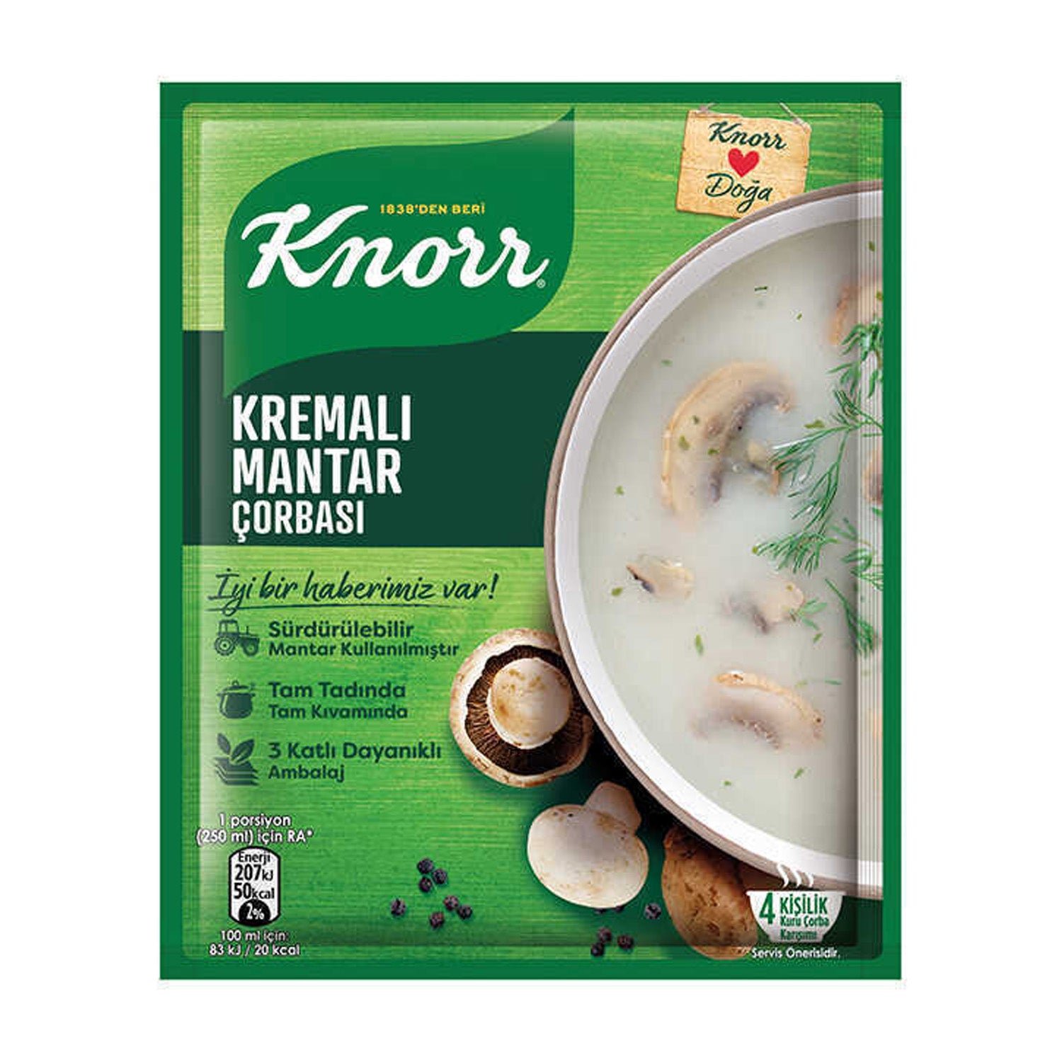 Knorr Soup Creamy Mushroom63G