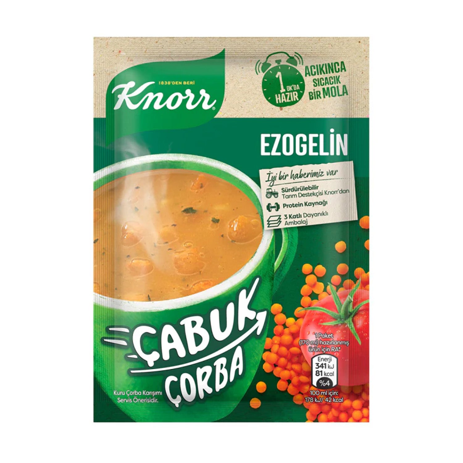 Knorr Soupquick Ezogelin 22G