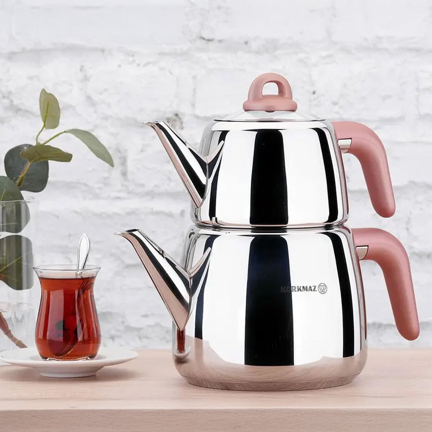 Korkmaz Bella Rosegold Teapot