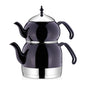 Korkmaz Rena Tea Set Black 1.1-2.4 L
