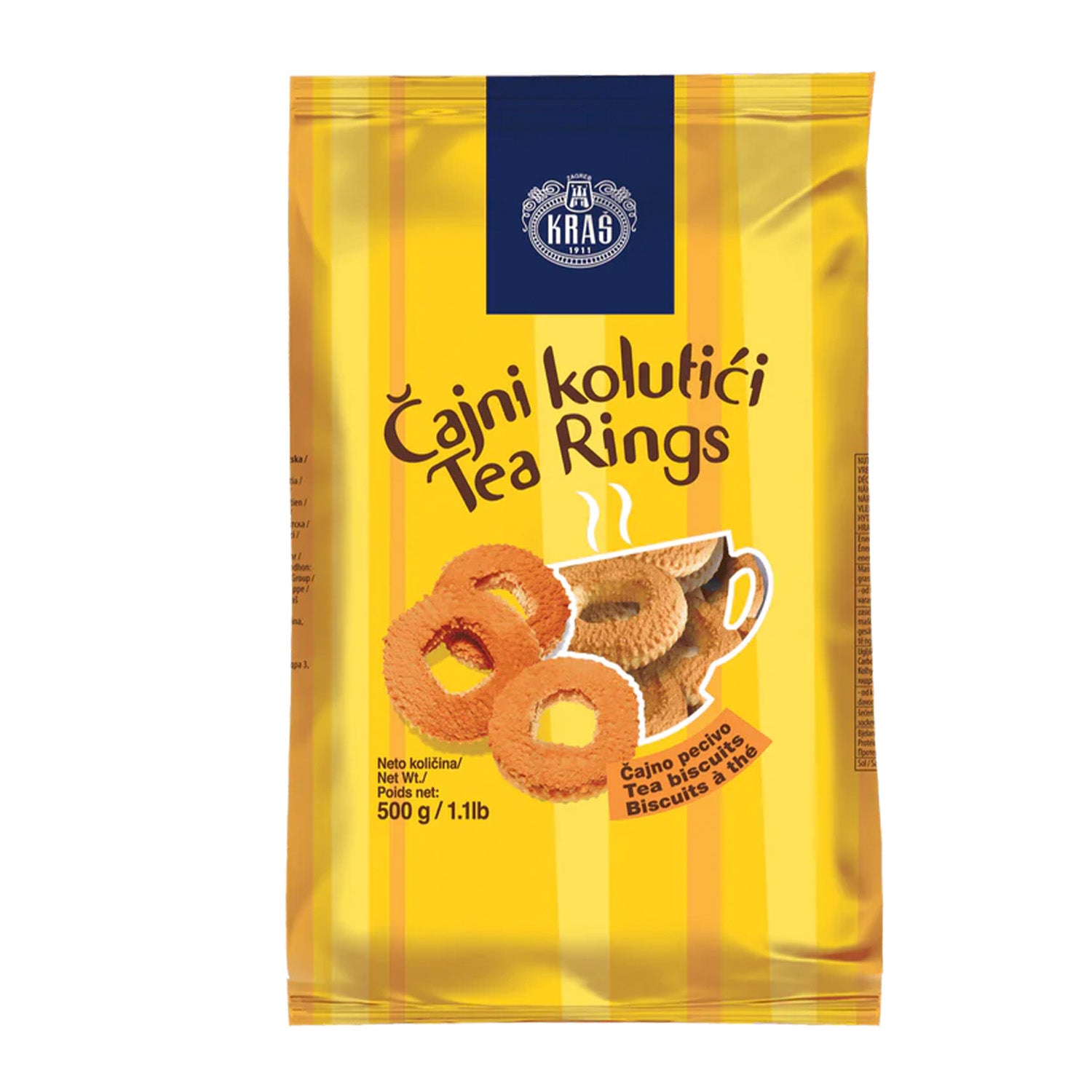 Kras Tea Biscuits Ring 500G