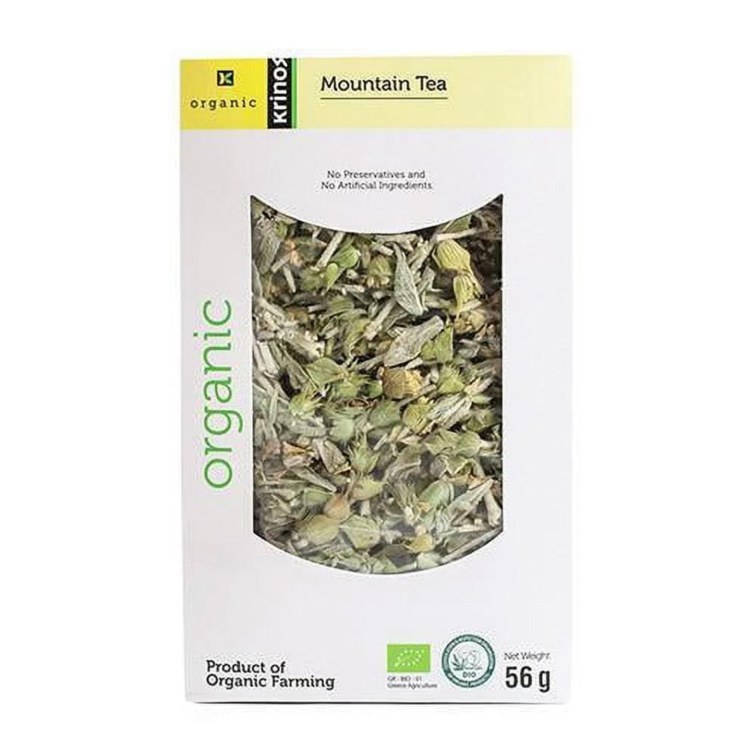 Krinos Organic Mountaintea56G
