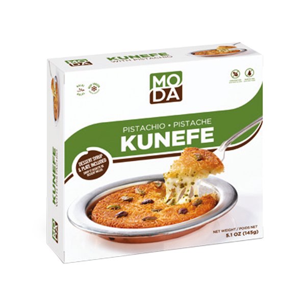 Moda Kunefe Pistachio with Syrup, 5.29oz (150g)