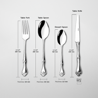 Lalezar 24-Piece Cutlery Set
