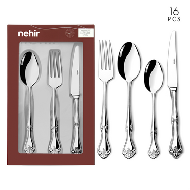 Lalezar 16-Piece Cutlery Set