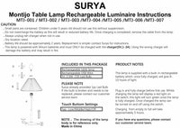 Weerestein White Table Lamp