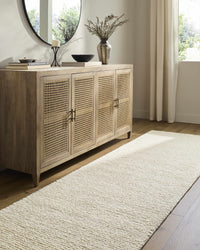 Winta Cream Wool Area Rug