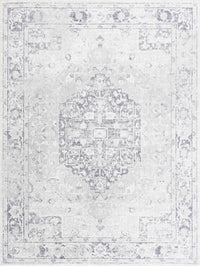 Akram Antrasit Flat Pile Washable Rug