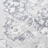 Akram Antrasit Flat Pile Washable Rug