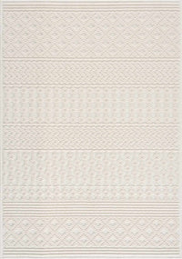 Drago White Washable Area Rug